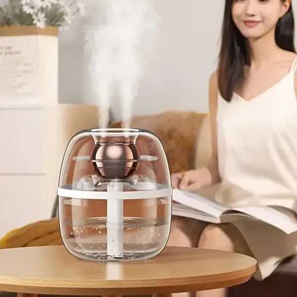 Hakopro Çift Sprey Başlıklı 3000 ML Hava Nemlendirici Aromatik Difüzör HP-1002