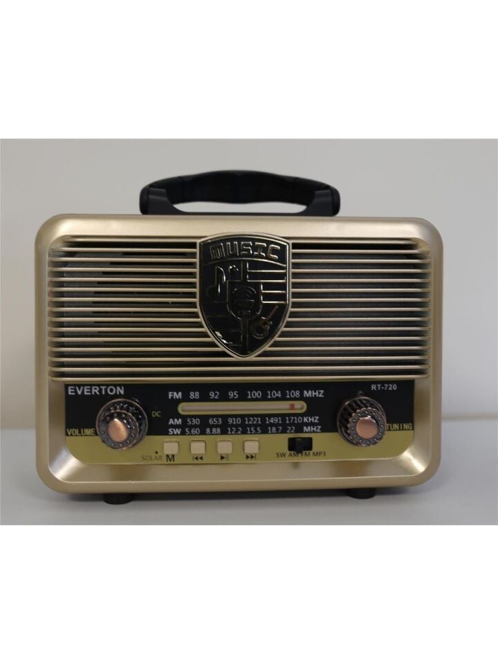 Everton RT-720 Bluetooth-Usb-Sd-Fm Nostaljik Radyo