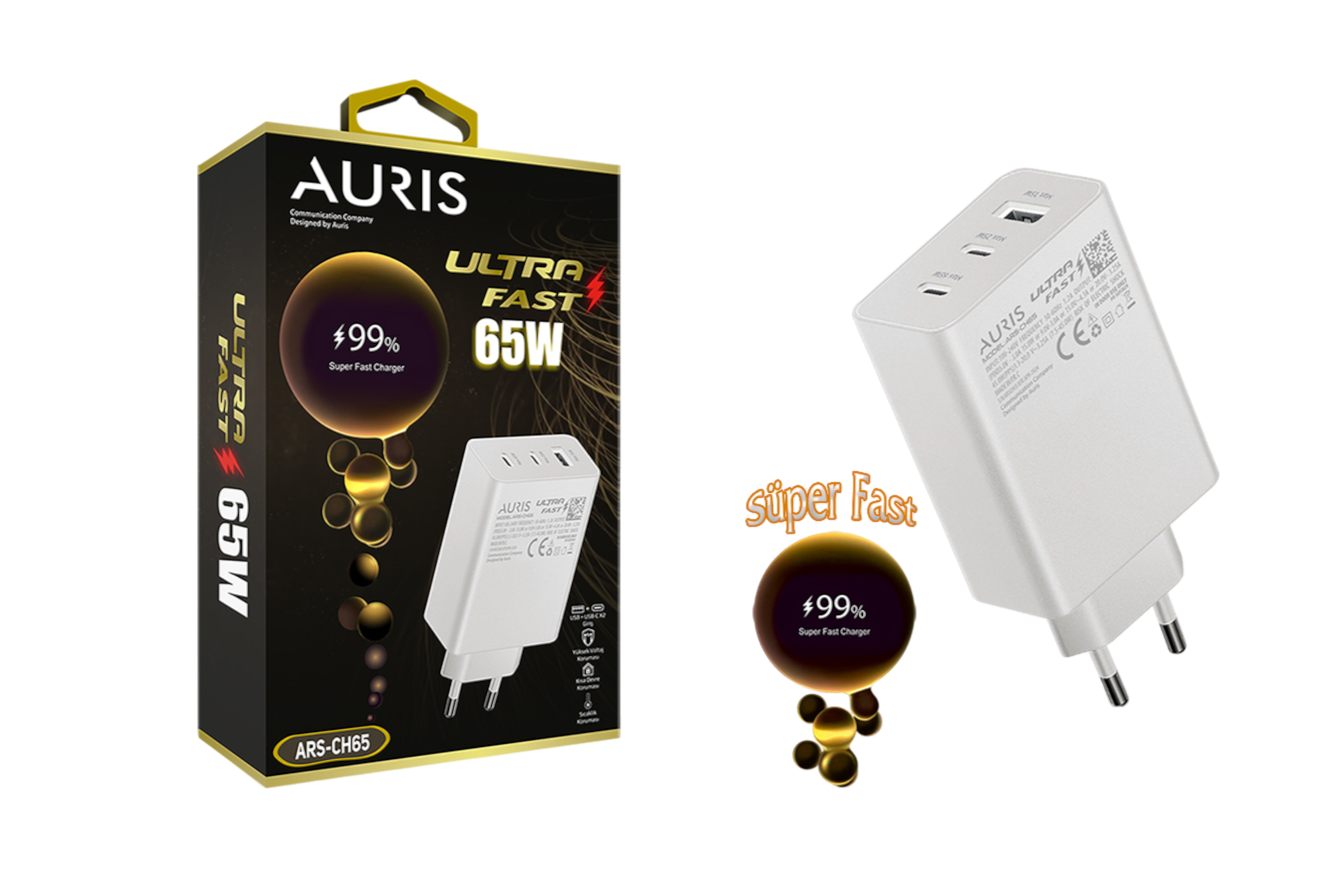 CH65 65W USB-C Super Fast Şarj Başlığı
