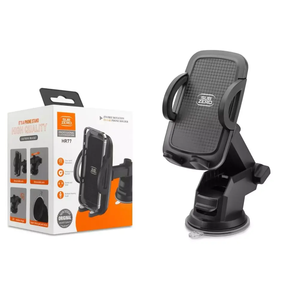 Subzero HR77 Premium Uzamalı Araç Telefon Tutucu