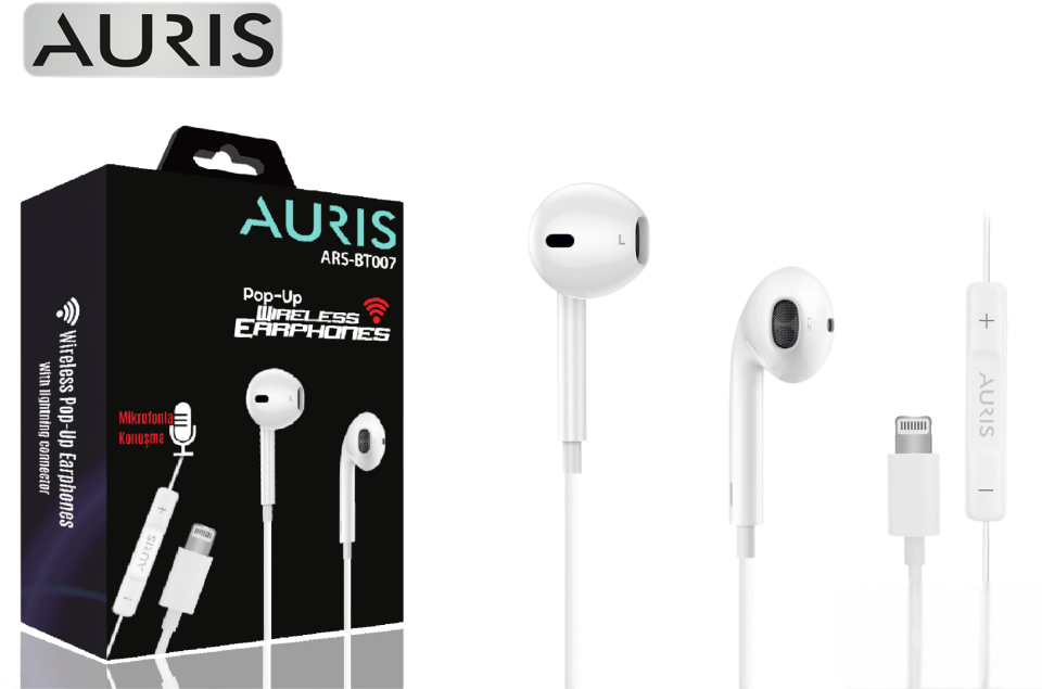 BT007 Lightning Kulaklık  Pop-Up Destekli – APSESUAR Güvencesiyle