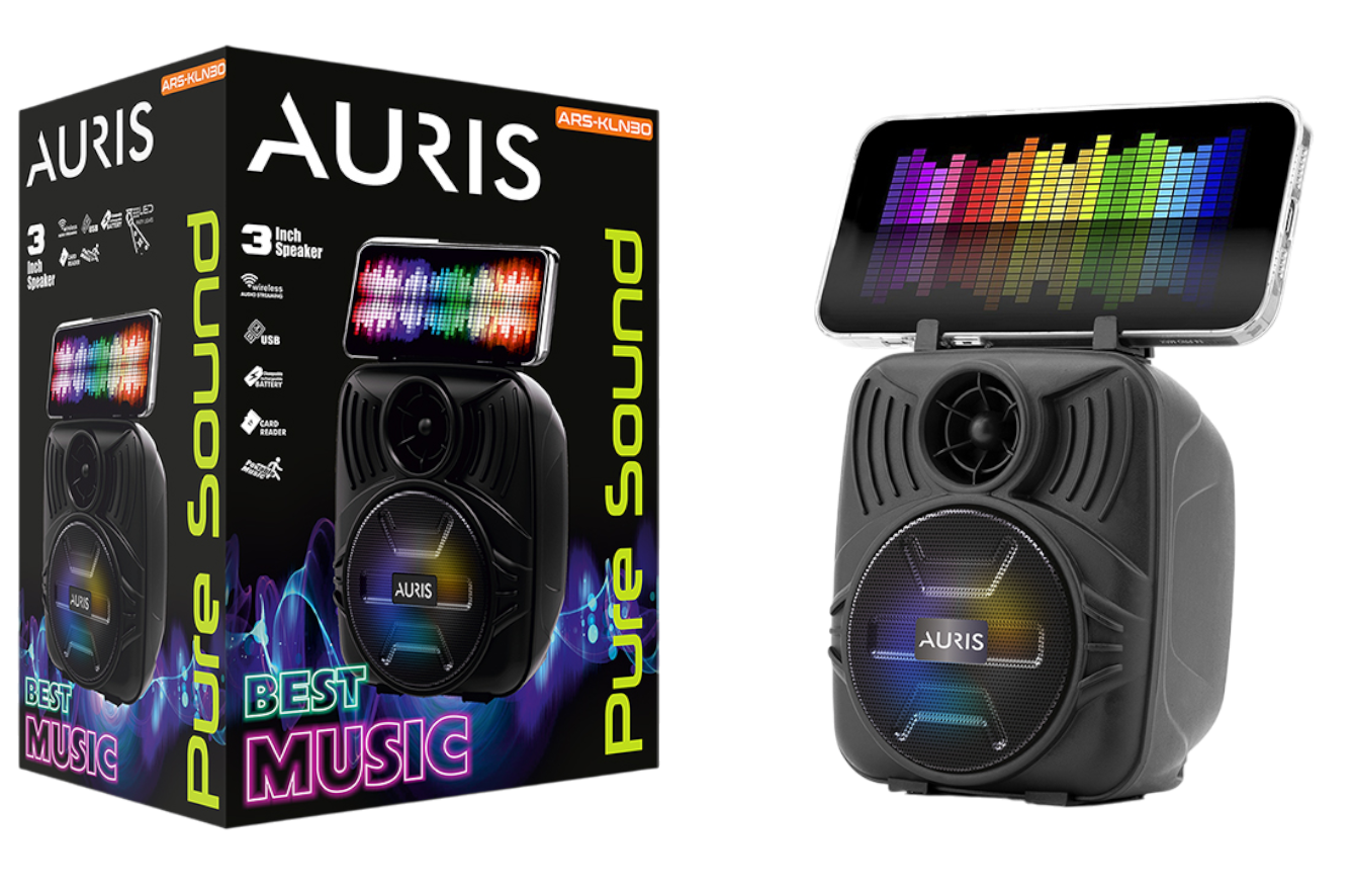 Auris KLN30 Speaker 3 İnç Kompakt Boyut, Güçlü ve Net Ses